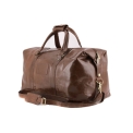 Дорожная сумка из обработанной кожи буйвола Ashwood Leather 2070 Chestnut Brown. Вид 2.
